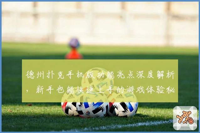 德州扑克手机版功能亮点深度解析，新手也能快速上手的游戏体验秘诀